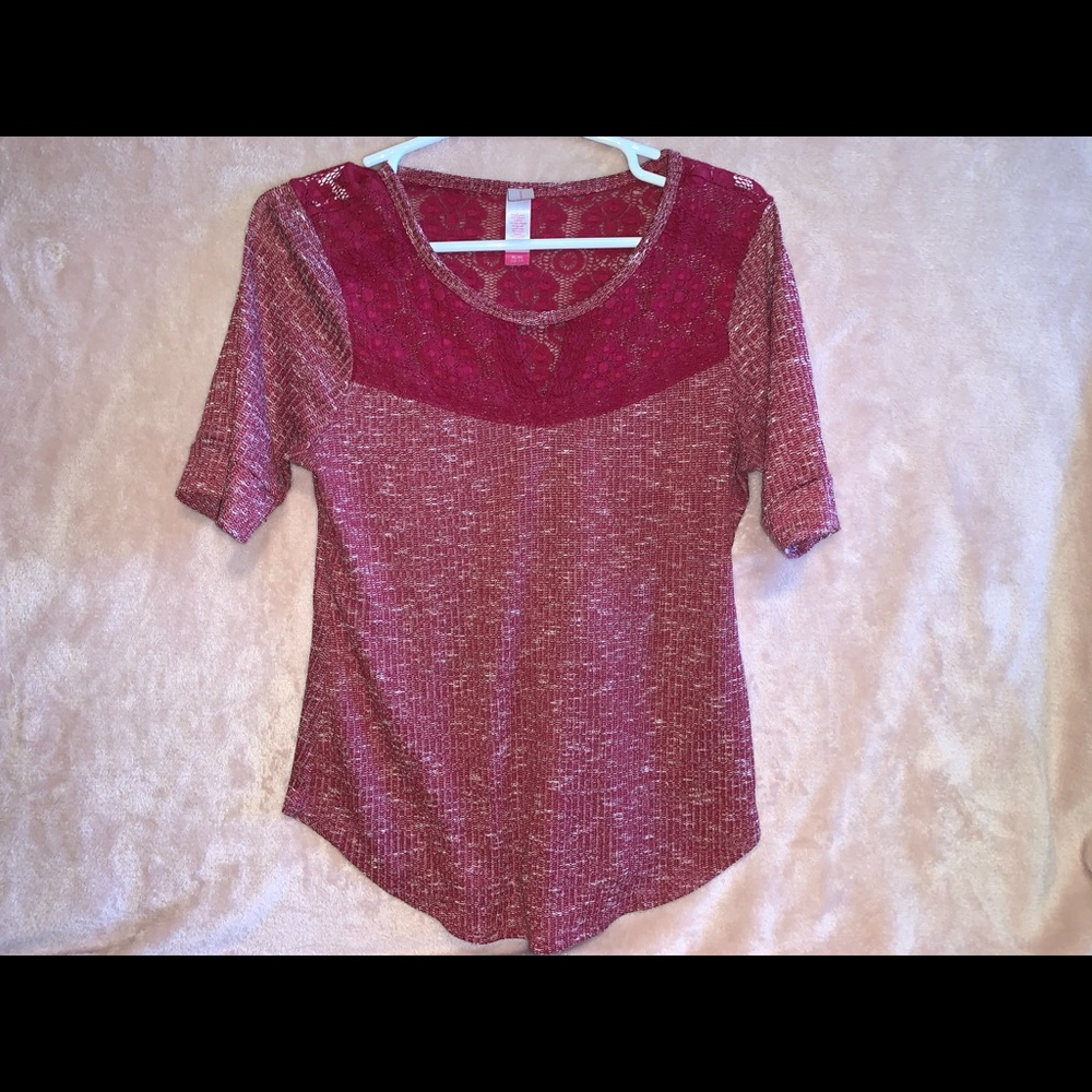 Cute Juniors Mid-Sleeve Shirt